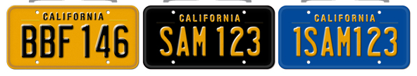 California's Legacy License Plates Need You To Sign Up - Deadline Soon