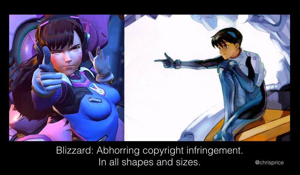 Blizzard D.va vs Shinji Ikari Evangelion - D.Va vs EVA