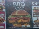 The elusive BBQ Bacon Cheeseburger. Almost certain it's at less than 1% of Jack In The Box restaurants nationwide.