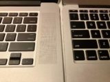 Mildly Interesting: New Late 2013 MacBook Pro Top Case Has Plastics Matching Newer MacBook Models, Improved Trackpad Alignment